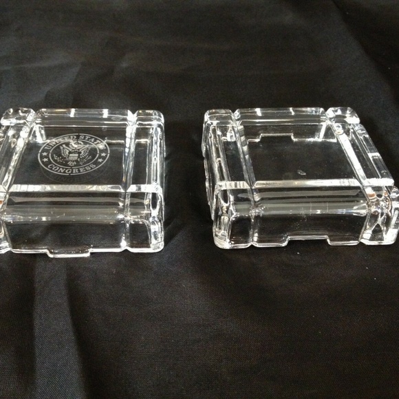 United States Congress Crystal Trinket Box USA - Picture 5 of 10